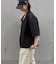 【UNISEX】シアーオープンカラーシャツ