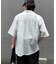 【UNISEX】シアーオープンカラーシャツ