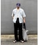 【UNISEX】シアーオープンカラーシャツ