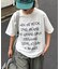 【WEB限定】【UNISEX】手書きメッセージロゴTEE