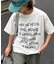【WEB限定】【UNISEX】手書きメッセージロゴTEE