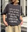 【WEB限定】【UNISEX】手書きメッセージロゴTEE