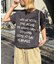 【WEB限定】【UNISEX】手書きメッセージロゴTEE
