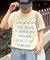 【WEB限定】【UNISEX】手書きメッセージロゴTEE