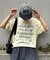 【WEB限定】【UNISEX】手書きメッセージロゴTEE