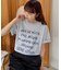 【WEB限定】【UNISEX】手書きメッセージロゴTEE