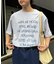 【WEB限定】【UNISEX】手書きメッセージロゴTEE