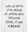 【WEB限定】【UNISEX】手書きメッセージロゴTEE