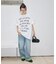 【UNISEX】アソート落書きBIGロゴTEE