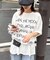 【UNISEX】アソート落書きBIGロゴTEE