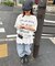【UNISEX】アソート落書きBIGロゴTEE