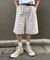 【GEVACO/ゲバコ】リネンイージーハーフパンツ