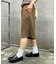 【GEVACO/ゲバコ】リネンイージーハーフパンツ
