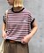 【GEVACO/ゲバコ】クルーネックフレンチスリーブTEE