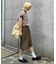 【GEVACO/ゲバコ】クルーネックフレンチスリーブTEE