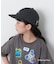【KIDS】【TOY STORY/トイ・ストーリー】シルエット刺繍ロゴCAP