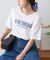 ∴【接触冷感】ロゴプリントTee