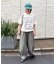 【UNISEX】チェックカーブイージーパンツ