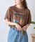 【AMALFI】ワンポイント刺繍アソートプリントTee