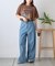 【AMALFI】ワンポイント刺繍アソートプリントTee