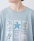 【AMALFI】ワンポイント刺繍アソートプリントTee