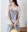 【マルチウェイ】ビスチェ付きレースブラウスTee