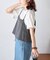 【マルチウェイ】ビスチェ付きレースブラウスTee