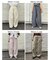 【3サイズ展開/接触冷感】ピコレースツイルバレルパンツ