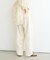 【3サイズ展開/接触冷感】ピコレースツイルバレルパンツ