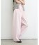 【3サイズ展開/接触冷感】ピコレースツイルバレルパンツ