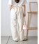 【3サイズ展開/接触冷感】ピコレースツイルバレルパンツ