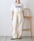 【3サイズ展開/接触冷感】ピコレースツイルバレルパンツ