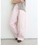 【3サイズ展開/接触冷感】ピコレースツイルバレルパンツ