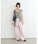 【3サイズ展開/接触冷感】ピコレースツイルバレルパンツ