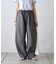 【3サイズ展開/接触冷感】ピコレースツイルバレルパンツ