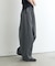 【3サイズ展開/接触冷感】ピコレースツイルバレルパンツ