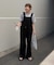 【接触冷感/二の腕カバーも叶う◎】配色ラグラン半袖ニットTee