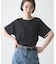 【接触冷感/二の腕カバーも叶う◎】配色ラグラン半袖ニットTee