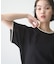【接触冷感/二の腕カバーも叶う◎】配色ラグラン半袖ニットTee