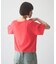 【接触冷感/二の腕カバーも叶う◎】配色ラグラン半袖ニットTee