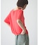 【接触冷感/二の腕カバーも叶う◎】配色ラグラン半袖ニットTee