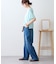 【接触冷感/二の腕カバーも叶う◎】配色ラグラン半袖ニットTee