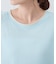 【接触冷感/二の腕カバーも叶う◎】配色ラグラン半袖ニットTee