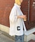 【UNISEX】ストライプ柄刺繍オーバーシャツ