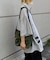 【UNISEX】ストライプ柄刺繍オーバーシャツ