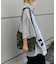 【UNISEX】ストライプ柄刺繍オーバーシャツ