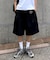 【UNISEX】タックワイドハーフパンツ