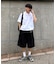 【UNISEX】タックワイドハーフパンツ