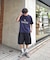 【UNISEX】タックワイドハーフパンツ