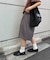 【UNISEX】タックワイドハーフパンツ